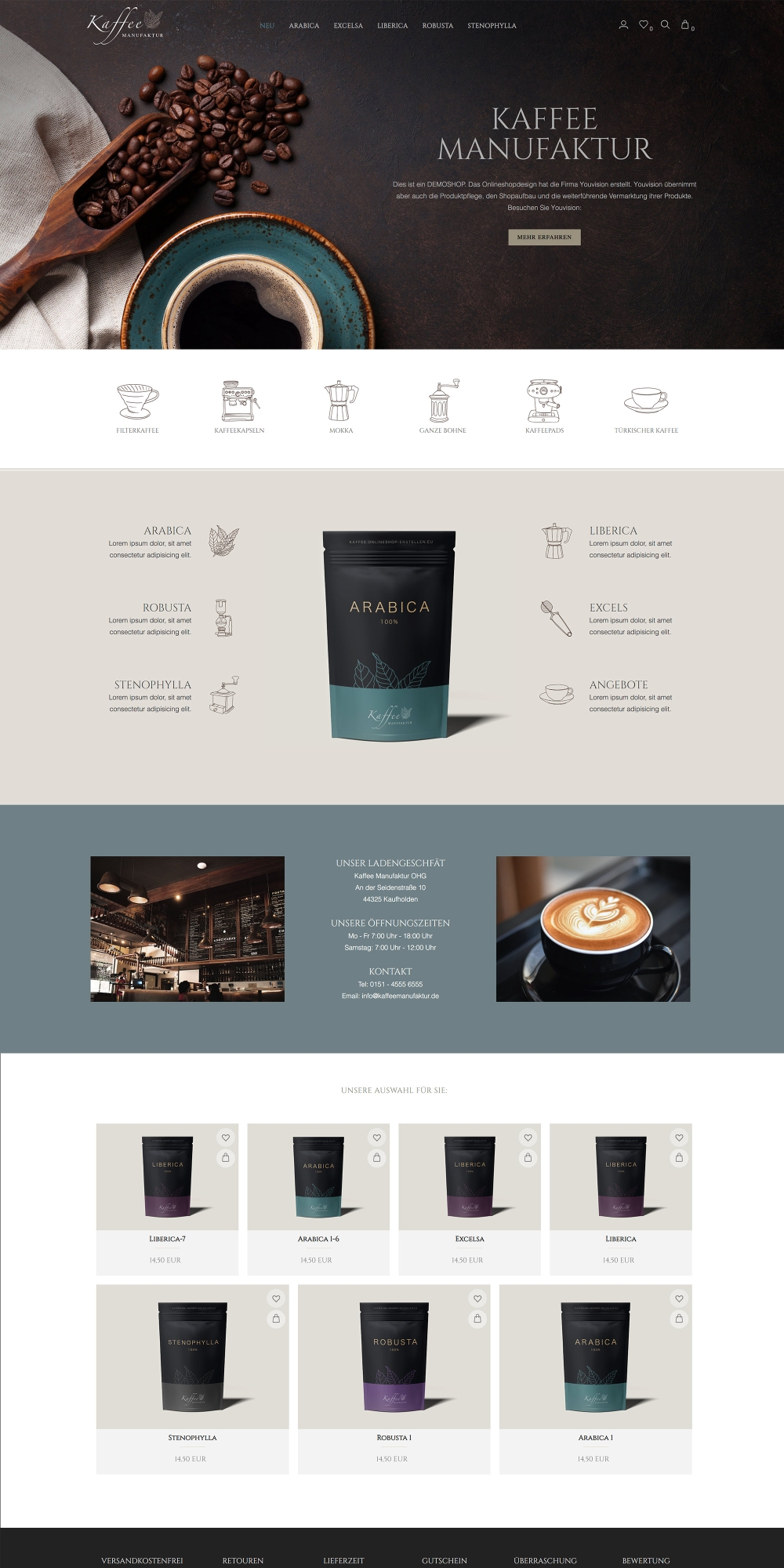 Template Kaffee