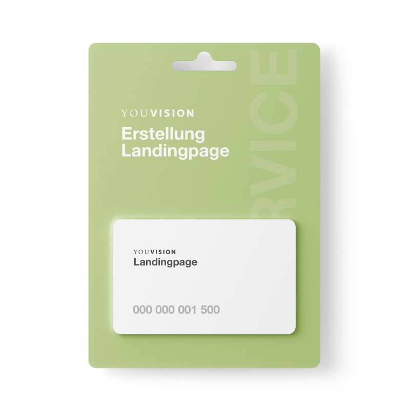 Erstellung Landingpage